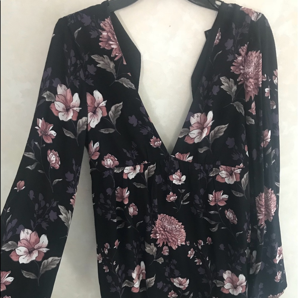 Forever 21 floral dress.